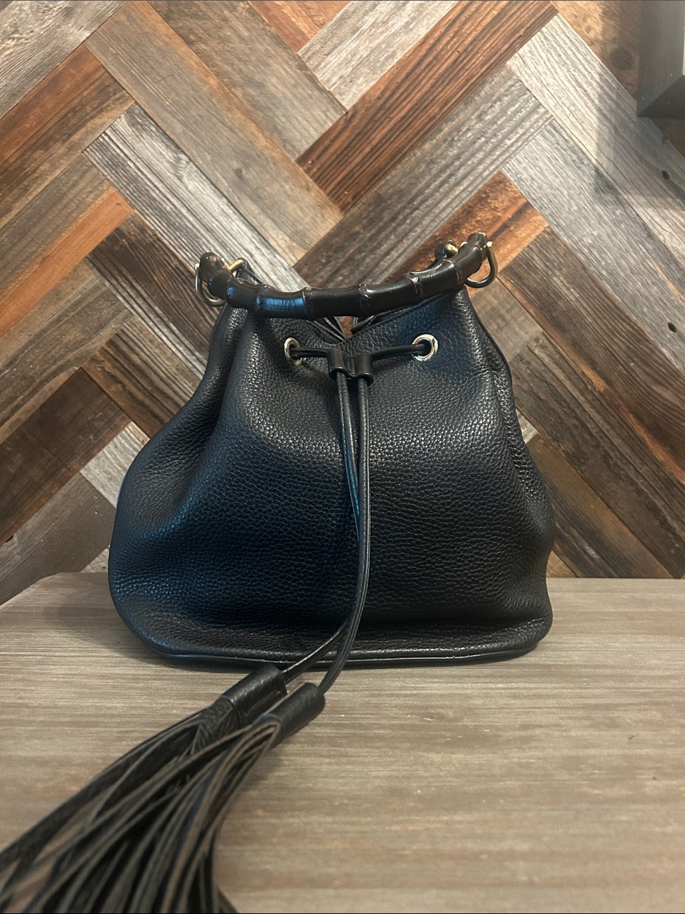 Gucci Miss Bamboo Bucket Bag